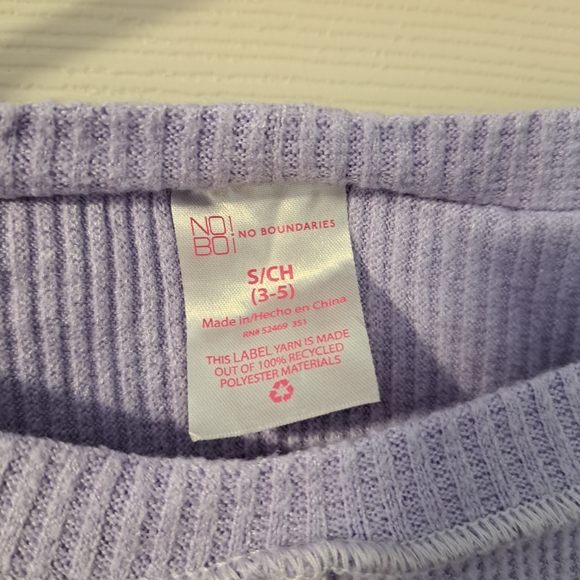 🤑 3/$20 Lavender Ribbed Top - Picture 3 of 3